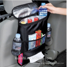 Backseat multifunction car cooler back seat organizer bag